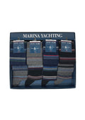 Marina Yachting Conf.12 Paia Calza Uomo Lunga In Caldo Cotone 100% Fantasia Assortite Art.ma31712