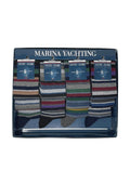 Marina Yachting  Conf.12 Paia Calza Uomo Lunga In Caldo Cotone 100% Fantasia Assortite