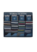 Marina Yachting  Conf.12 Paia Calza Uomo Corta In Caldo Cotone 100% Fantasia Assortite  Art.ma31812