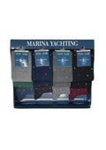 Marina Yachting Conf.12 Paia Calza Uomo Lunga In Caldo Cotone 100% Fantasia Assortite