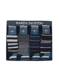Marina Yachting Conf.12 Paia Calza Uomo Corta In Caldo Cotone 100% Fantasia Assortite Art.ma35411