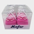 Mafer Scarpina Neonata In Puro Cotone Femminuccia  Art. Wsc7166