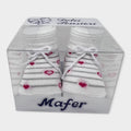 Mafer Scarpina Neonata In Puro Cotone Femminuccia  Art. Wsc7167