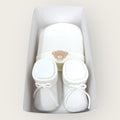 Mafer Baby Set 2 Pezzi Cappello + Calzino Con Applicazione In Cotone  Art. Wse7520