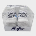 Mafer Scarpina Neonata In Puro Cotone Maschietto Wsc7747