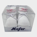 Mafer Scarpina Neonata In Puro Cotone Femminuccia  Art. Wsc7760
