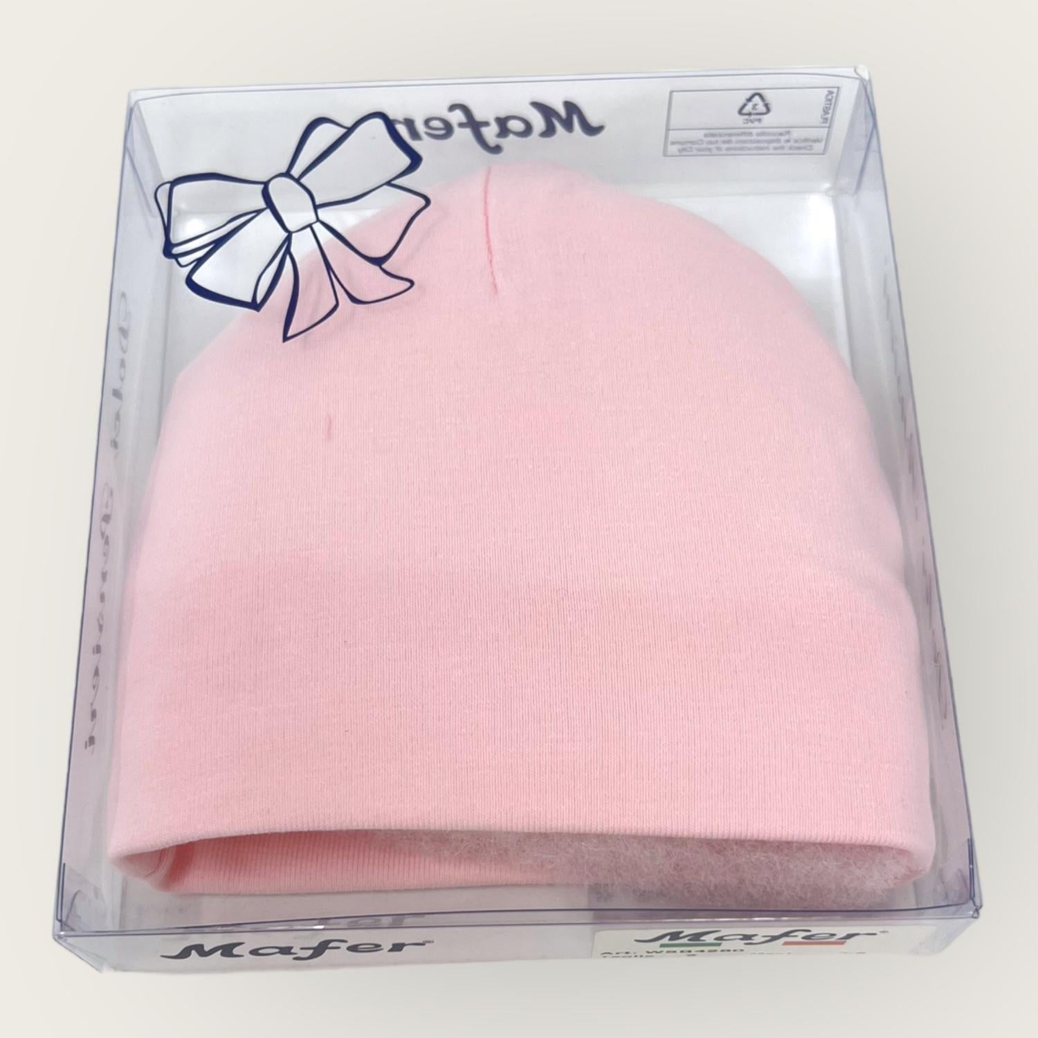Mafer Baby  Cappellino Neonato-a In Cotone Tinta Unita  Art. Wsb4280