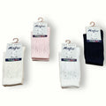 Mafer Baby - Calzino Lungo Baby Femminuccia Traforato In Puro Cotone  Art. Bfl8159