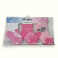 Mafer Baby - Set 3paia Calzino Baby Femminuccia Primi Giorni In Cotone Fantasy  Art. Wpg8467
