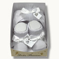 Mafer - Set Fascia E Scarpina Femminuccia In Cotone Con Applicazione In Tinta Art. Wse8789