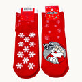 Mafer Natale Calza Bimbo/bimba Antiscivolo In Spugna Fantasie Natalizie  Art. Xna9013