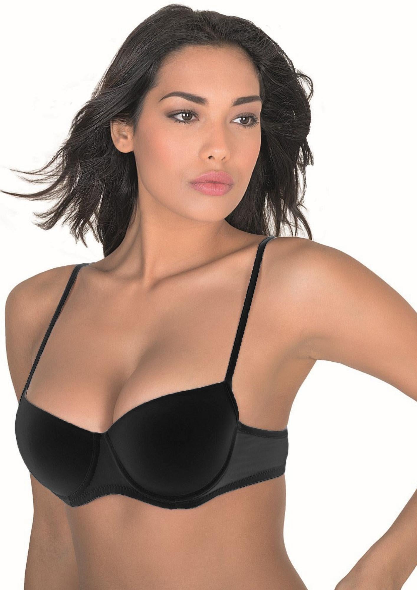 Reggiseno Imbottito In Microfibra Con Ferretto Coppa B  Alicearis
