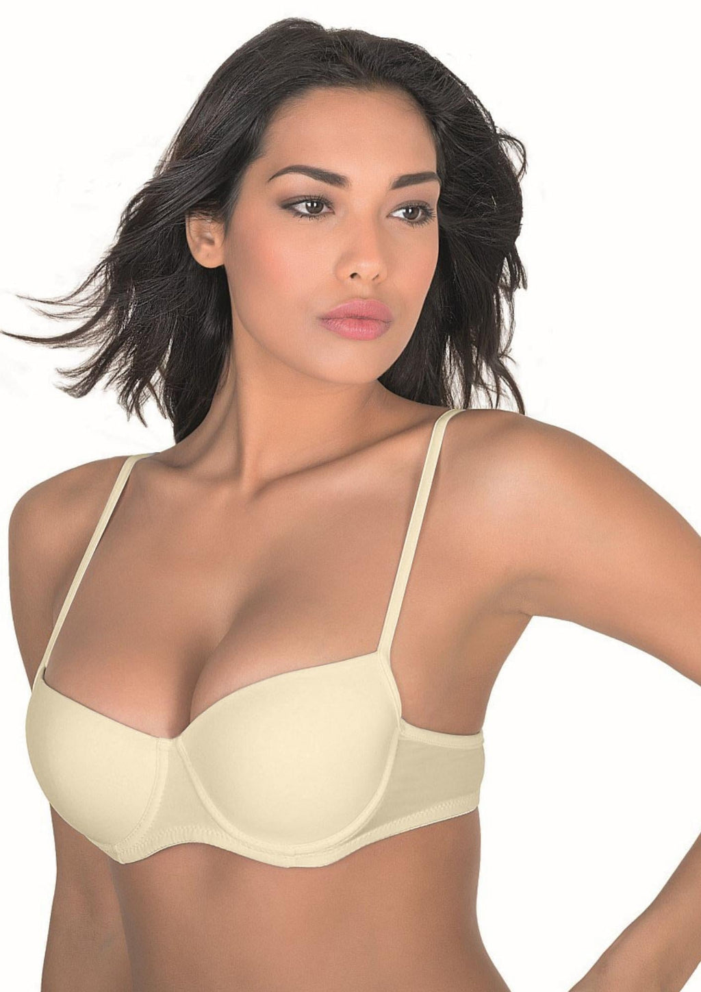 Reggiseno Imbottito In Microfibra Con Ferretto Coppa B  Alicearis
