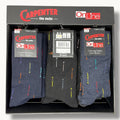Carpenter - (4 Paia) Calza Lunga Uomo In Caldo Cotone Fantasia Art. 0559