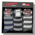 Carpenter - (4 Paia) Calza Lunga Uomo In Caldo Cotone Fantasia Art. 0373