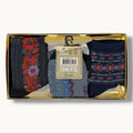 Stylosa - Idea Regalo 3paia Calzini Donna In Cotone Fantasia Assortite Art. N306