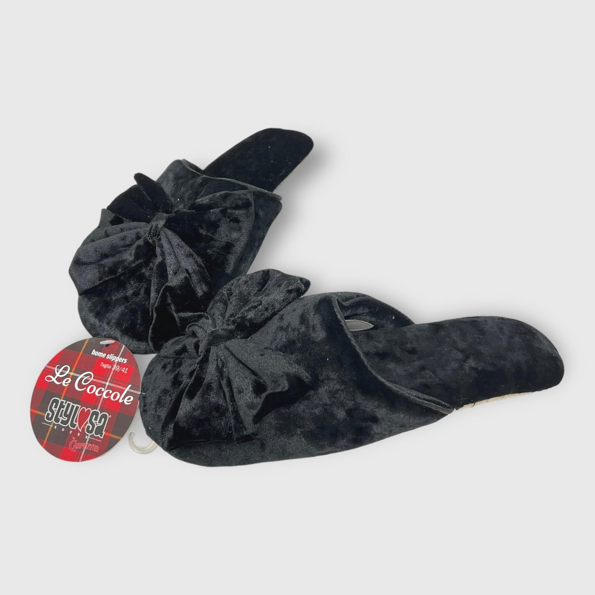 Stylosa Pantofola Donna Calda In  Morbido Tessuto Suola Antiscivolo  Art. P060