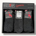 Stylosa - (4 Paia) Calza Corta Laminato A Costina  In Cotone Art. W736