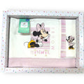 Disney - Completo Lenzuola 3 Pezzi Culla Stampa Minnie 90x120  Art. Ec0339
