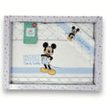 Disney - Completo Lenzuola 3 Pezzi Lettino Stampa Mickey Mouse 120x180  Art. El0240