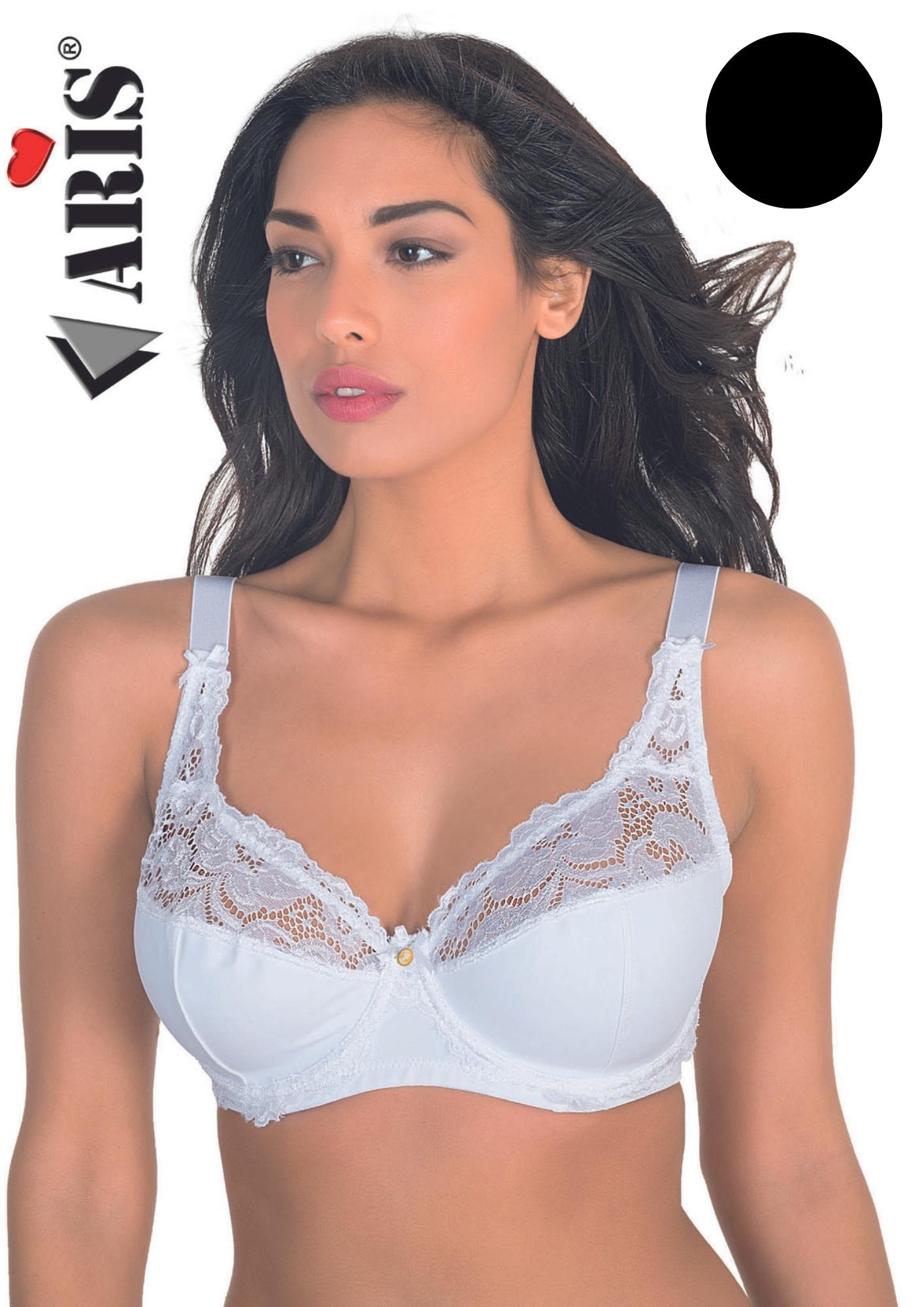 Reggiseno In Microfribra Con Inserto In Pizzo Coppa D  1828aris