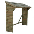 Legnaia - Struttura per legna dimensioni 217 x 80 x 155/180 h