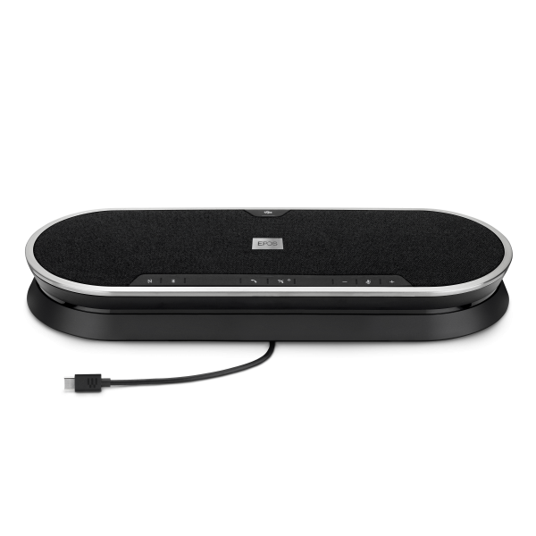 EPOS EXPAND 80T vivavoce Universale USB/Bluetooth Nero, Argento [EXPAND80T]