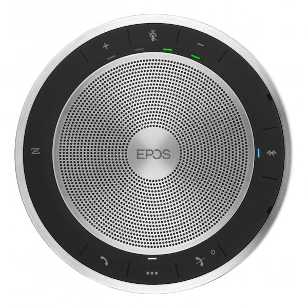 EPOS EXPAND 30 + vivavoce Universale USB/Bluetooth Nero, Argento [EXPANDSP30+]