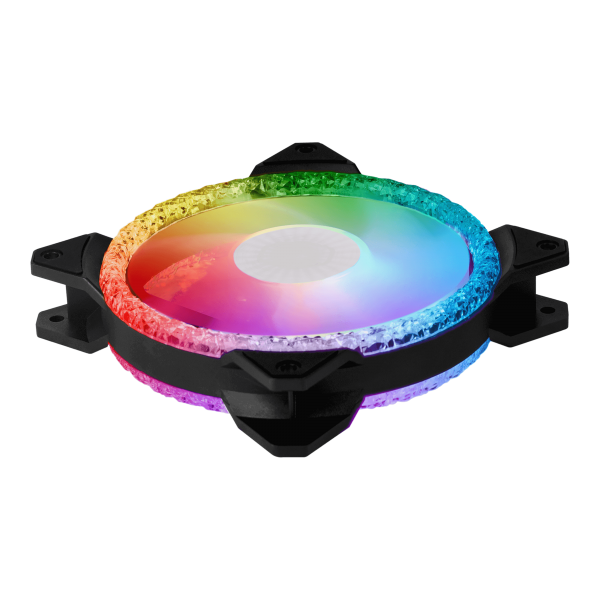 Cooler Master MasterFan MF120 Prismatic Case per computer Ventilatore 12 cm Nero 1 pz [MFY-B2DN-20NPA-R1]