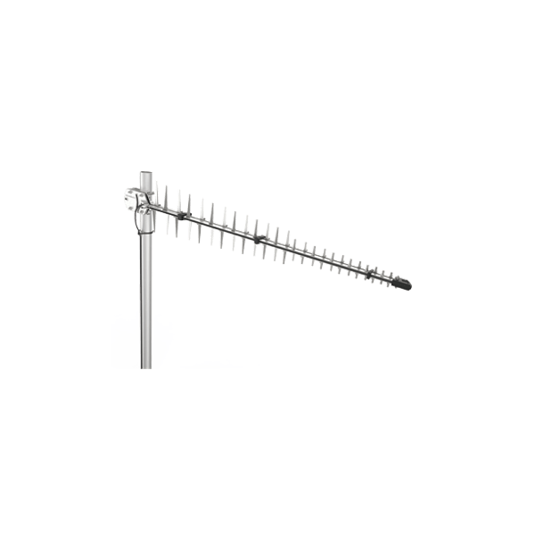 POYNTING - 2 LDPA-92 LTE/5G Antennas + a BRKT-33 Mounting Bracket - Ultra-Wide Directional High Gain Antenna. 692 - 3800 MHz.. 12 dBi. 7m HDF-195 SMA termination [A-LPDA-0092-LTE]