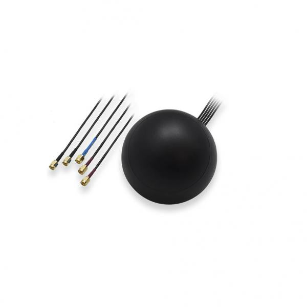 Teltonika - Combo Mimo Mobile/GNSS/WiFi Roof SMA Antenna [PR1KCO28]