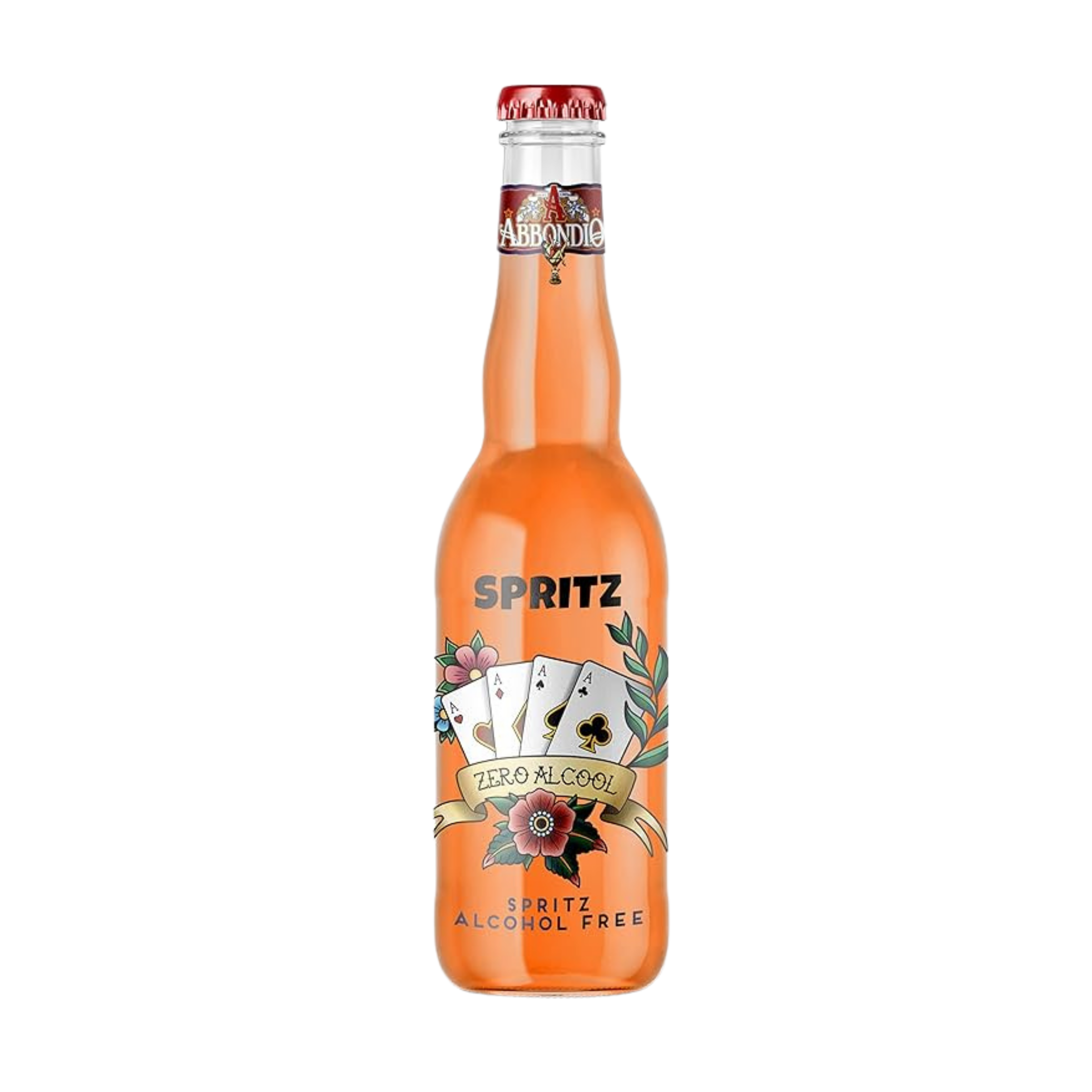 Abbondio Tattoo Spritz Analcolico 200ML - Confezione da 24 bottiglie in vetro