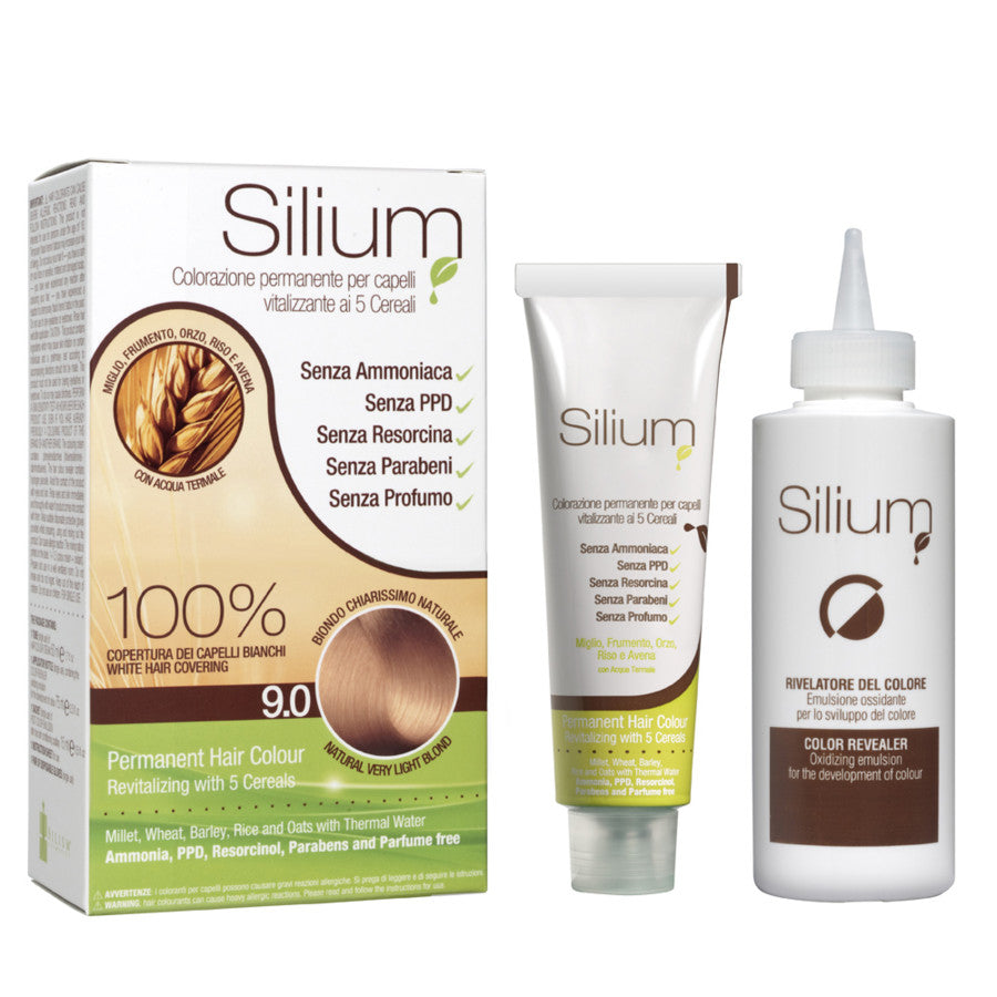 SILIUM COLORAZIONE CREMA BIONDO CHIARISSIMO NATURALE 9.0