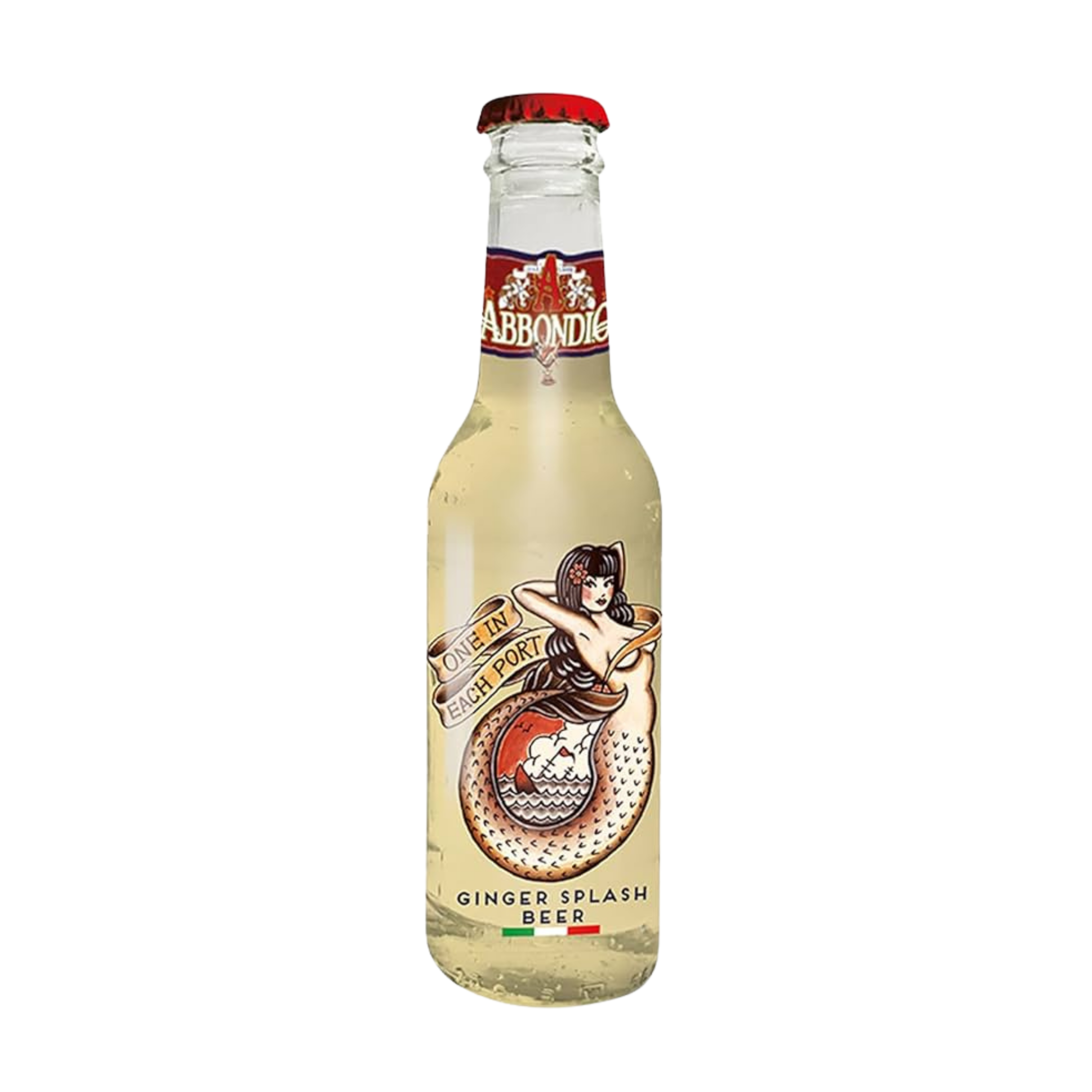 Abbondio Ginger Splash beer 200ML - Confezione da 24 bottiglie