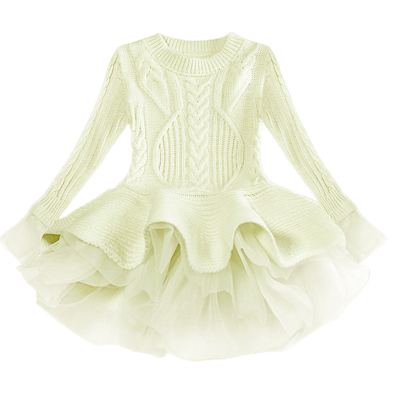 Elegante abitino caldo per bambina