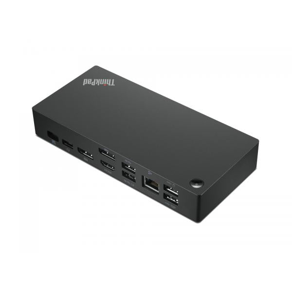 Lenovo 40AY0090UK replicatore di porte e docking station per laptop Cablato USB 3.2 Gen 1 (3.1 Gen 1) Type-C Nero [40AY0090UK]
