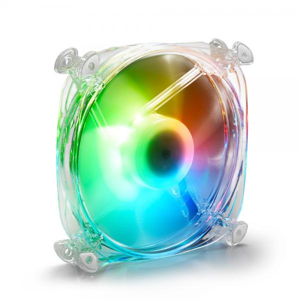 SHARKOON VENTOLA CASE SHARK DISC RGB FAN 120X120X25 [SHARK DISC RGB FAN]