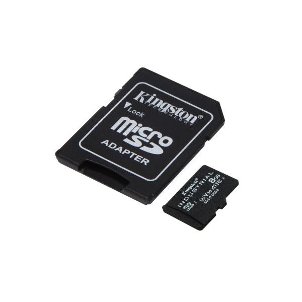 Kingston Technology Industrial 8 GB MicroSDHC UHS-I Classe 10 [SDCIT2/8GB]