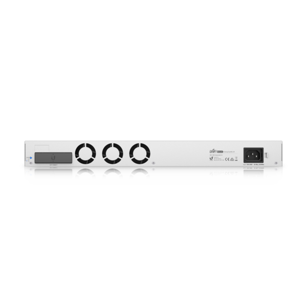 Ubiquiti - EnterpriseXG-24-EU - UniFi x24 10 Gigabit SFP+, x2 SFP28 ports L3 Switch, 1U 19-inch Rack-mountable Steel Case, DC power backup-ready [USW-EnterpriseXG-24-EU]