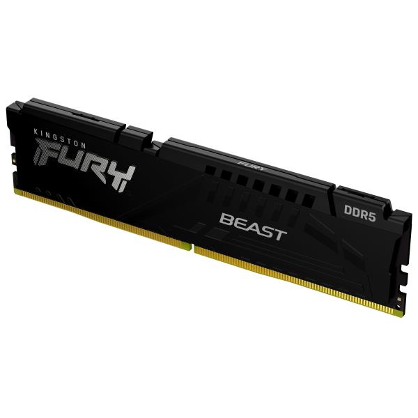 Kingston Technology FURY Beast 16 GB 5600 MT/s DDR5 CL40 DIMM Black [KF556C40BB-16]