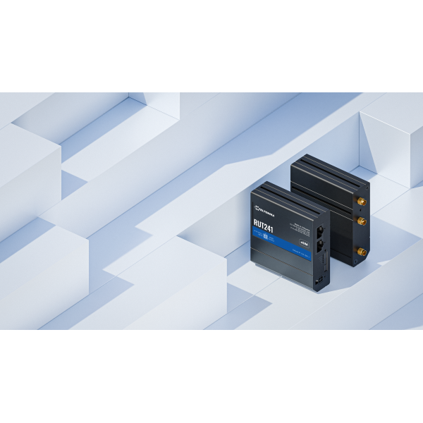 Teltonika- RUT241 eSIM INDUSTRIAL 4G eSIM ROUTER [RUT241200000]