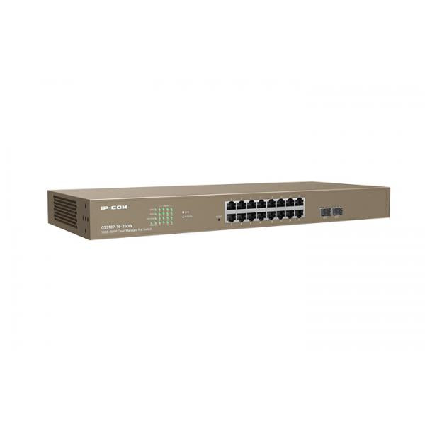 IP-COM Networks G3326P-24-410W switch di rete Gestito L2 Gigabit Ethernet (10/100/1000) Supporto Power over Ethernet (PoE) Grigio [G3326P-24-410W]