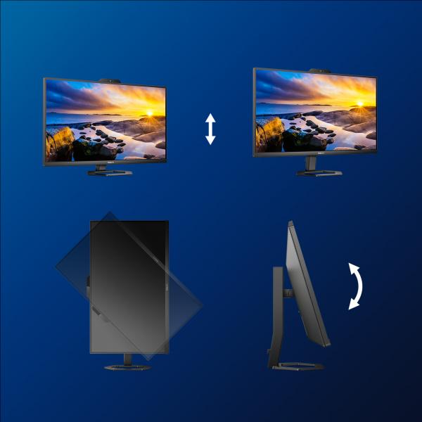 Philips 5000 series 27E1N5600HE/00 Monitor PC 68,6 cm (27") 2560 x 1440 Pixel Quad HD LCD Nero [27E1N5600HE/00]