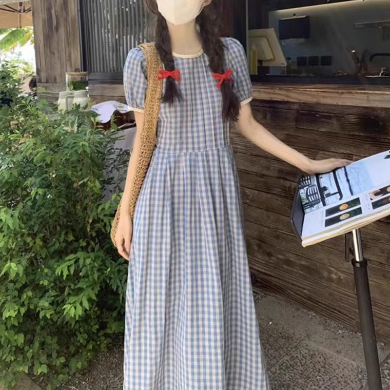 Abito corto in stile retrò, stile pastorale e stile Mori