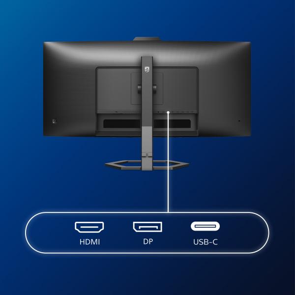 Philips 5000 series 34E1C5600HE/00 LED display 86,4 cm (34") 3440 x 1440 Pixel 4K Ultra HD Nero [34E1C5600HE/00]
