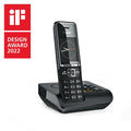 GIGASET COMFORT C550 A BLACK - Cordless con base analogica e segreteria [S30852-H3021-K104]