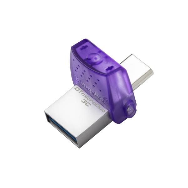 Kingston Technology DataTraveler 64GB microDuo 3C 200MB/s dual USB-A + USB-C [DTDUO3CG3/64GB]