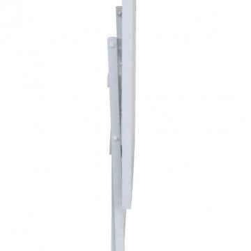 Tavolo pieghevole alabama 70 x 70 con struttura in alluminio bianco