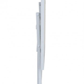 Tavolo pieghevole alabama 70 x 70 con struttura in alluminio bianco