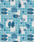 Tappeto Multiuso Antiscivolo Aquamat Fantasia Mare – H65 cm x 15 m
